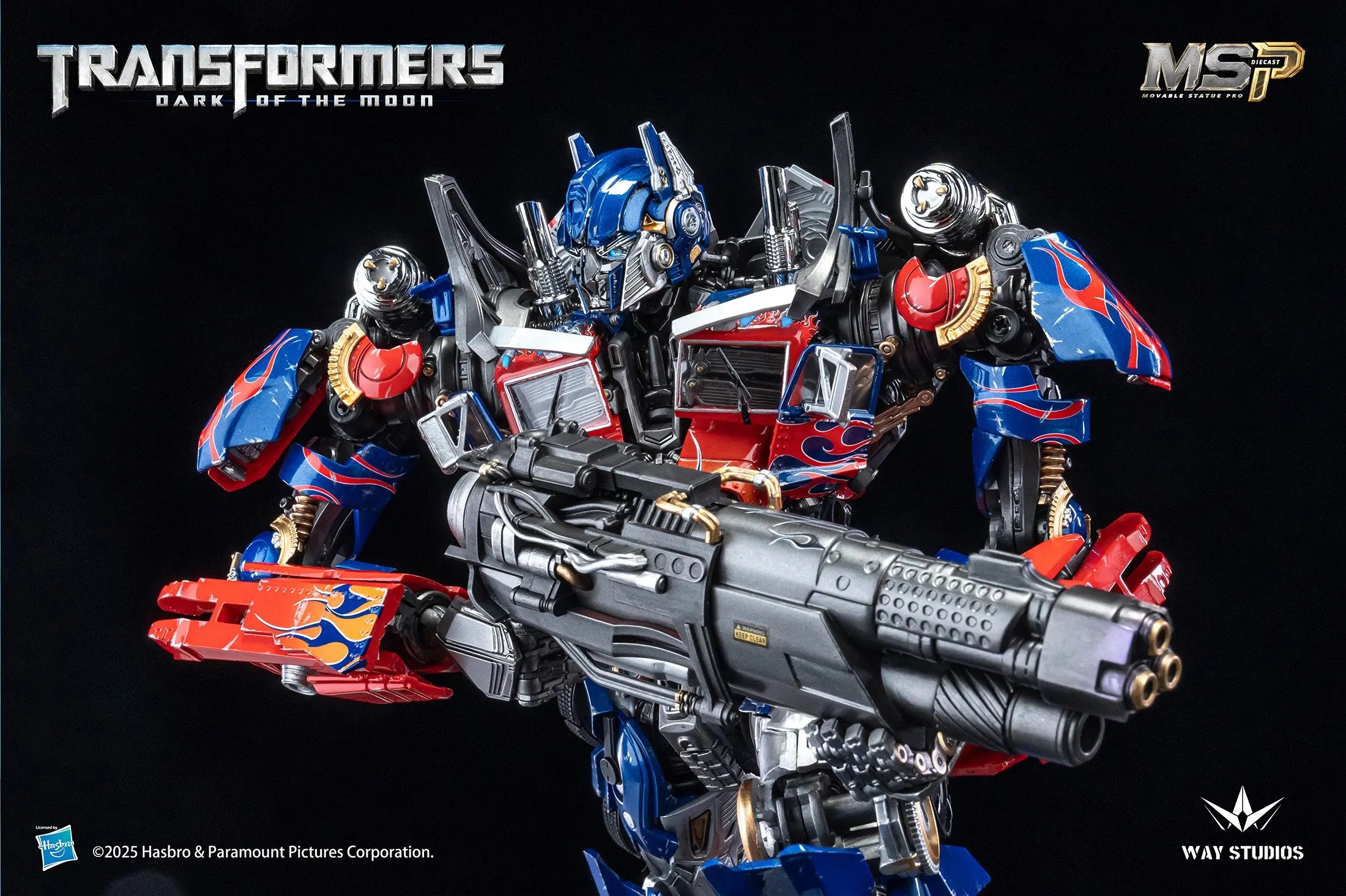 WAY Studio - Transformers: Dark of the Moon MSP Series Optimus Prime (Licensed)