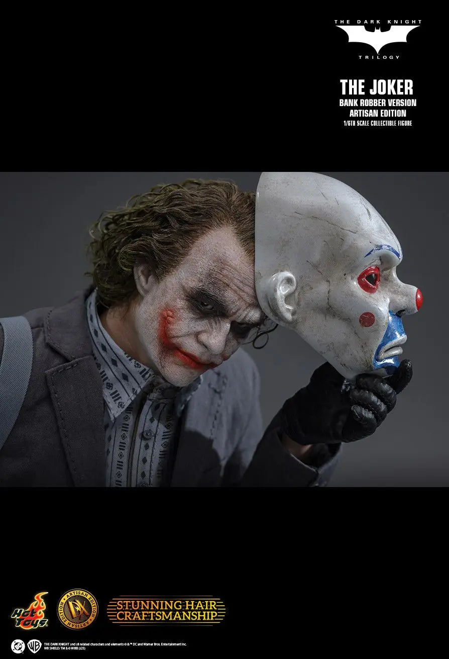 Hottoys - The Dark Knight Trilogy The Joker (Bank Robber Version) 1/6th scale Collectible Figure DX50 (Licensed)