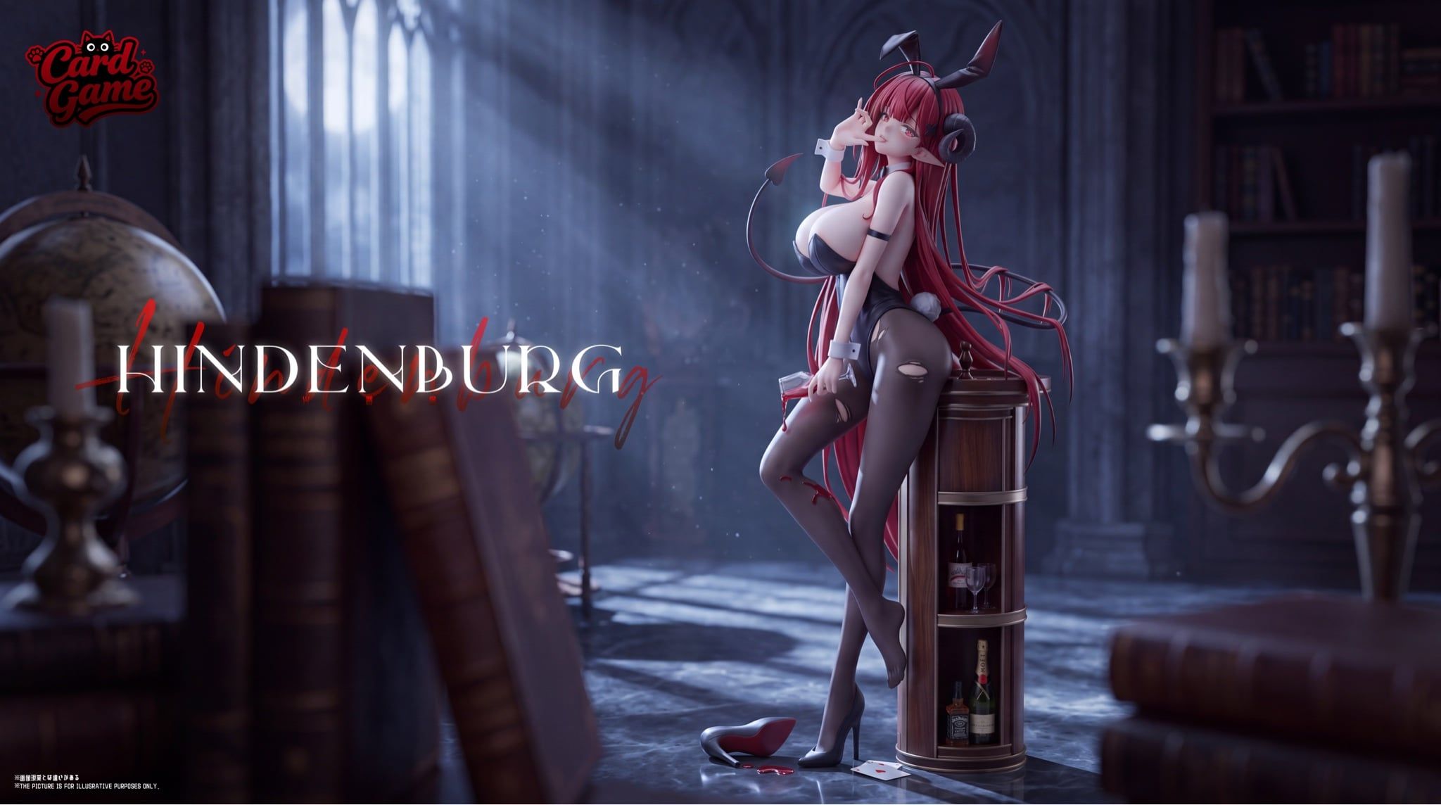 Cardgame Studio - Hindenburg Bunny Girl Azur Lane