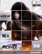 Three Artisan Studio - MYSTIC LADY MATURE Series No. 1 Lamia X No. 2 Bai Ze X No. 3 Zhu Que X No. 4 Ling Xiao 1/4 Statue (Licensed)