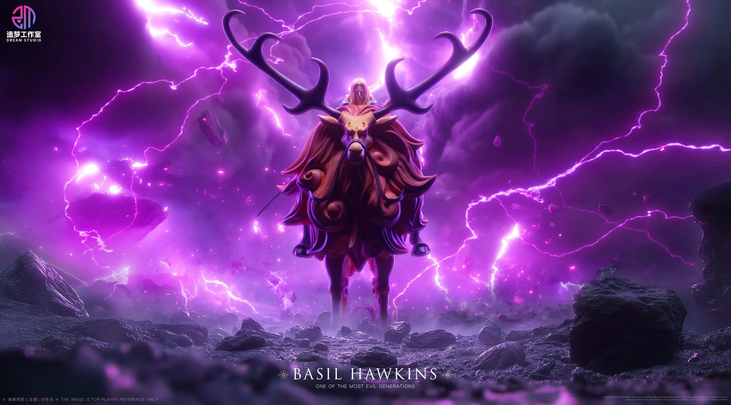 DREAM Studio - One Piece Onigashima Deer-Riding Hawkins