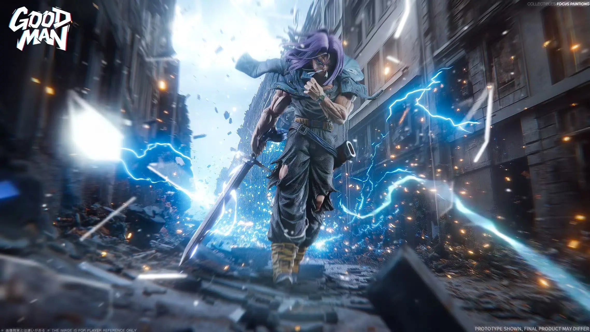 Good Man Studio - Dragon Ball Sword-wielding Trunks