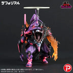 X-PLUS PLEX Studio - Deforeal Evangelion EVA-01 Burning "G" Awaken Form Complete Figure 411-200441C (Licensed)