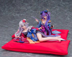 KADOKAWA - "Neptunia x SENRAN KAGURA: Ninja Wars" Purple Heart / Black Heart Kimono Ver. Dual Figure Set 1/7 Complete Figure (Licensed)