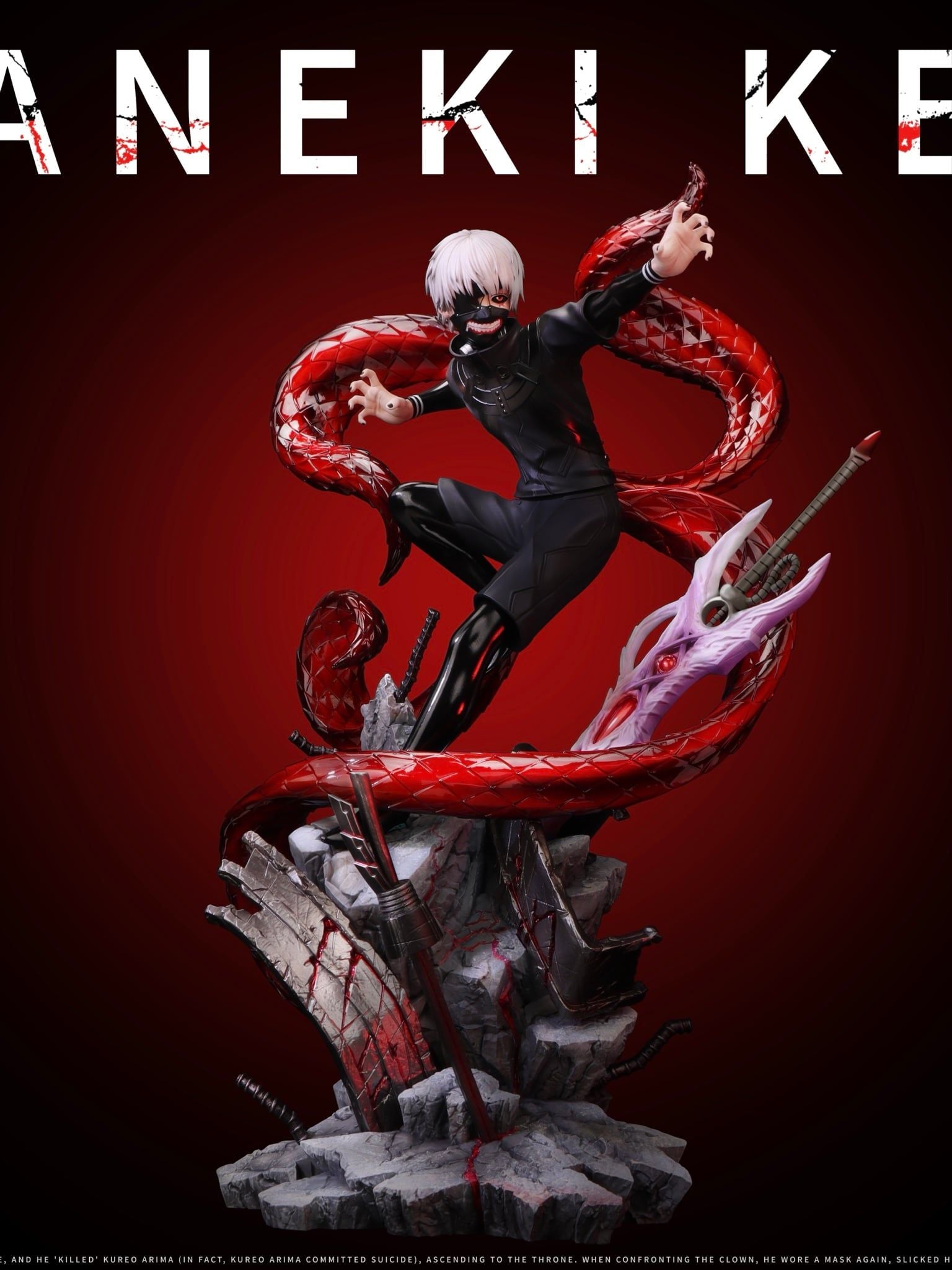 3A Studio - Ken Kaneki in Black 2.0 Tokyo Ghoul