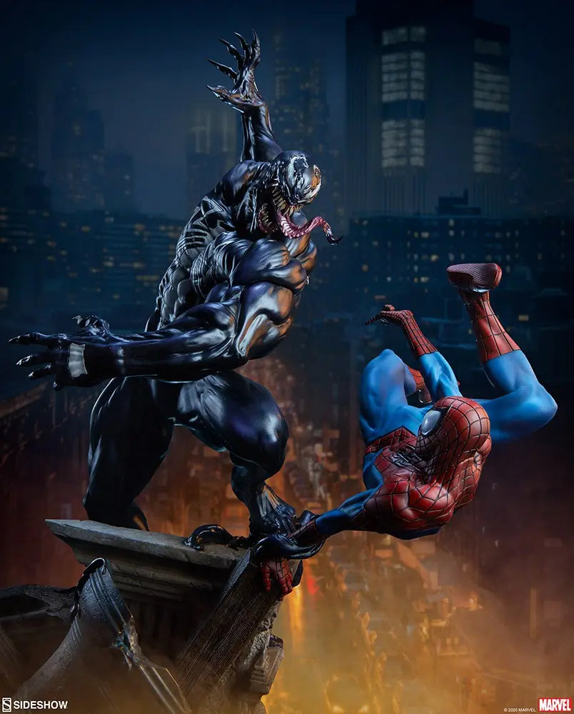 Sideshow Collectibles - Spider Man vs Venom Maquette 200561 (Licensed)