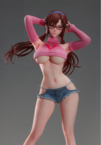 THE SUMMER PLANTS Studio - Summer Girlfriend Series Classmate Mari Makinami Illustrious Neon Genesis Evangelion