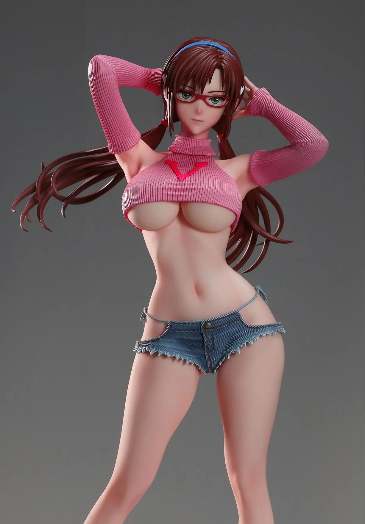 THE SUMMER PLANTS Studio - Summer Girlfriend Series Classmate Mari Makinami Illustrious Neon Genesis Evangelion