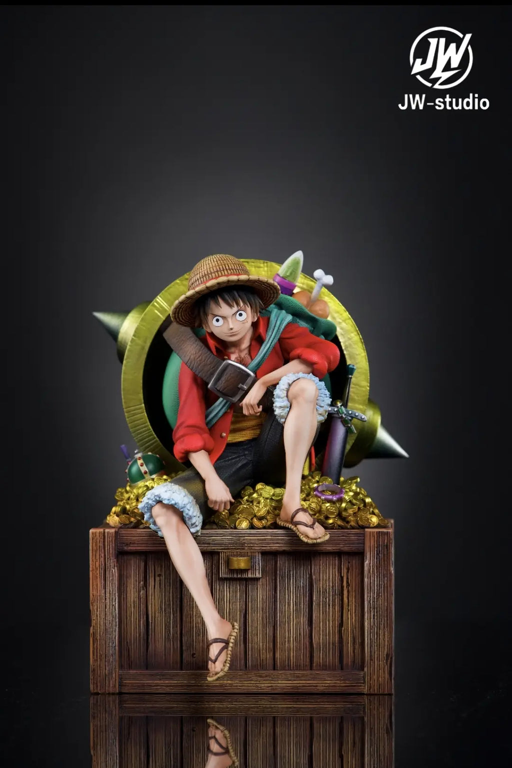 Jw Studio - One Piece Straw Hat Pirates No. 2 Monkey D. Luffy