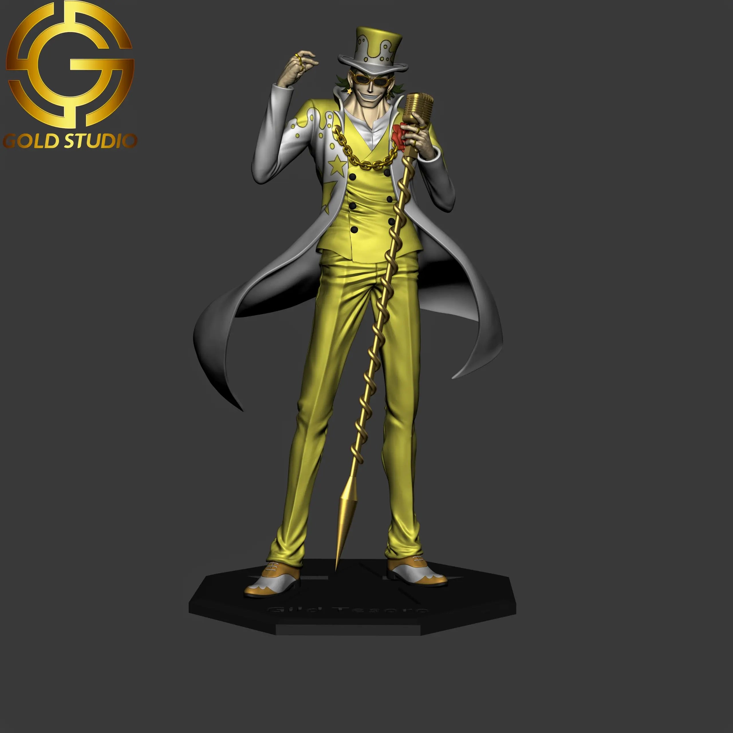 GOLD Studio - One Piece Golden Emperor Tesoro