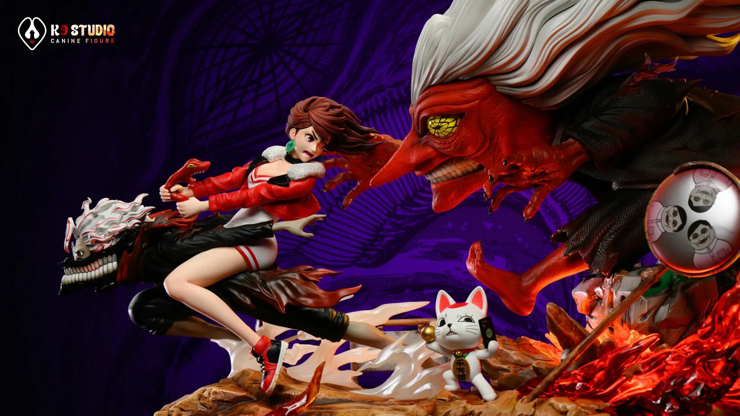 K9 Studio - Dandadan Takakura Ken & Momo Ayase & Turbo Granny Chase