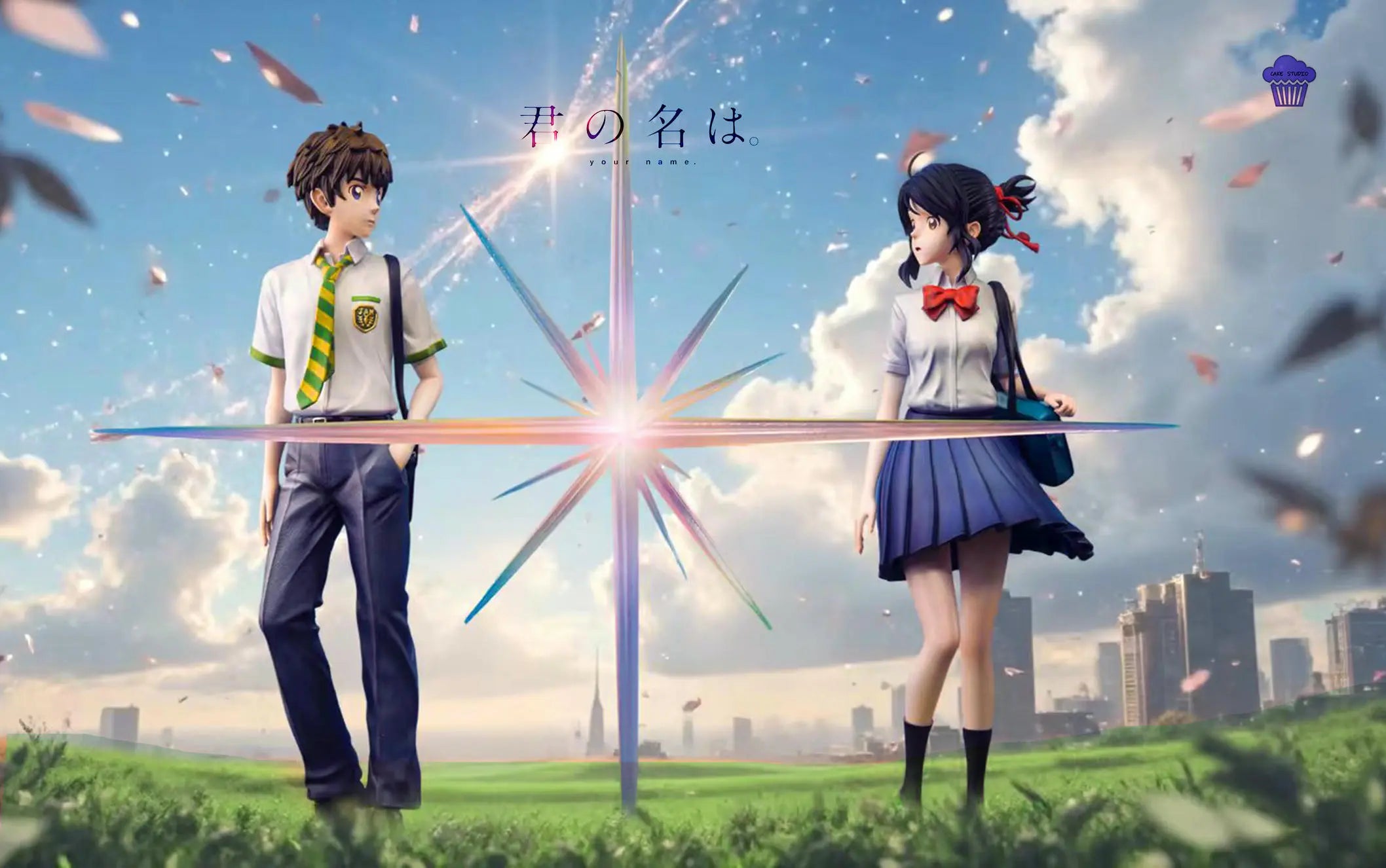 Cake Studio - Your Name #1 Taki Tachibana & Mitsuha Miyamizu