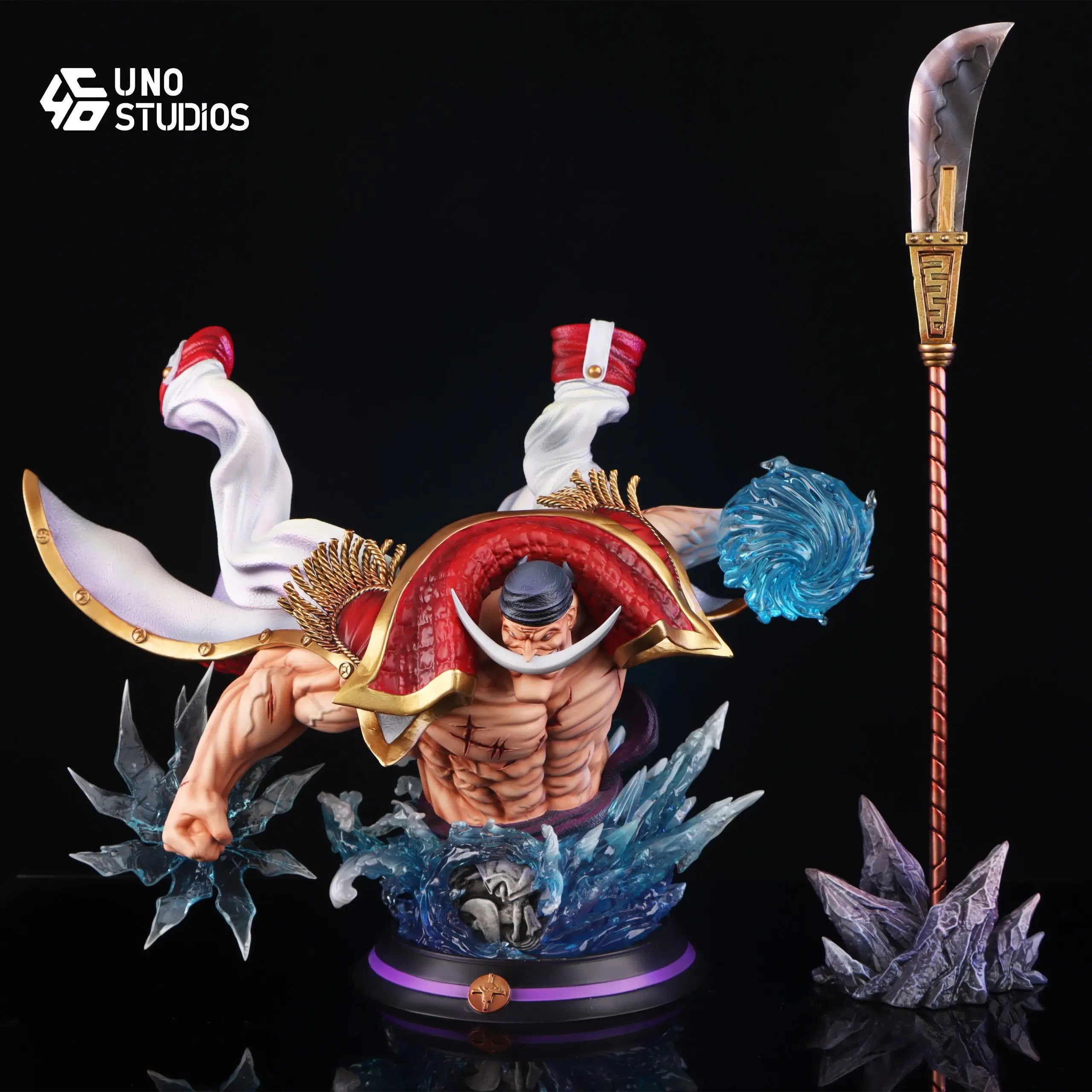 UNO Studio - One Piece Whitebeard Desk Figure Bust