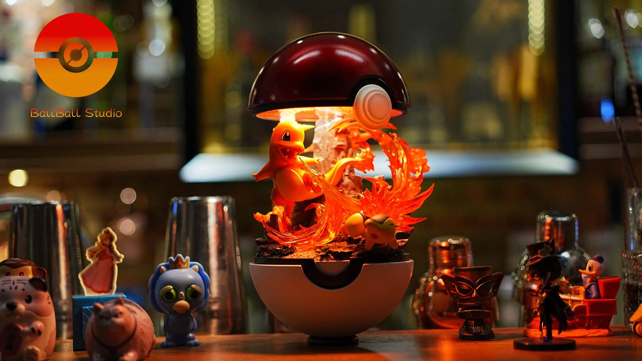 Ball Ball Studio - Pokémon First Generation Starters Charmander