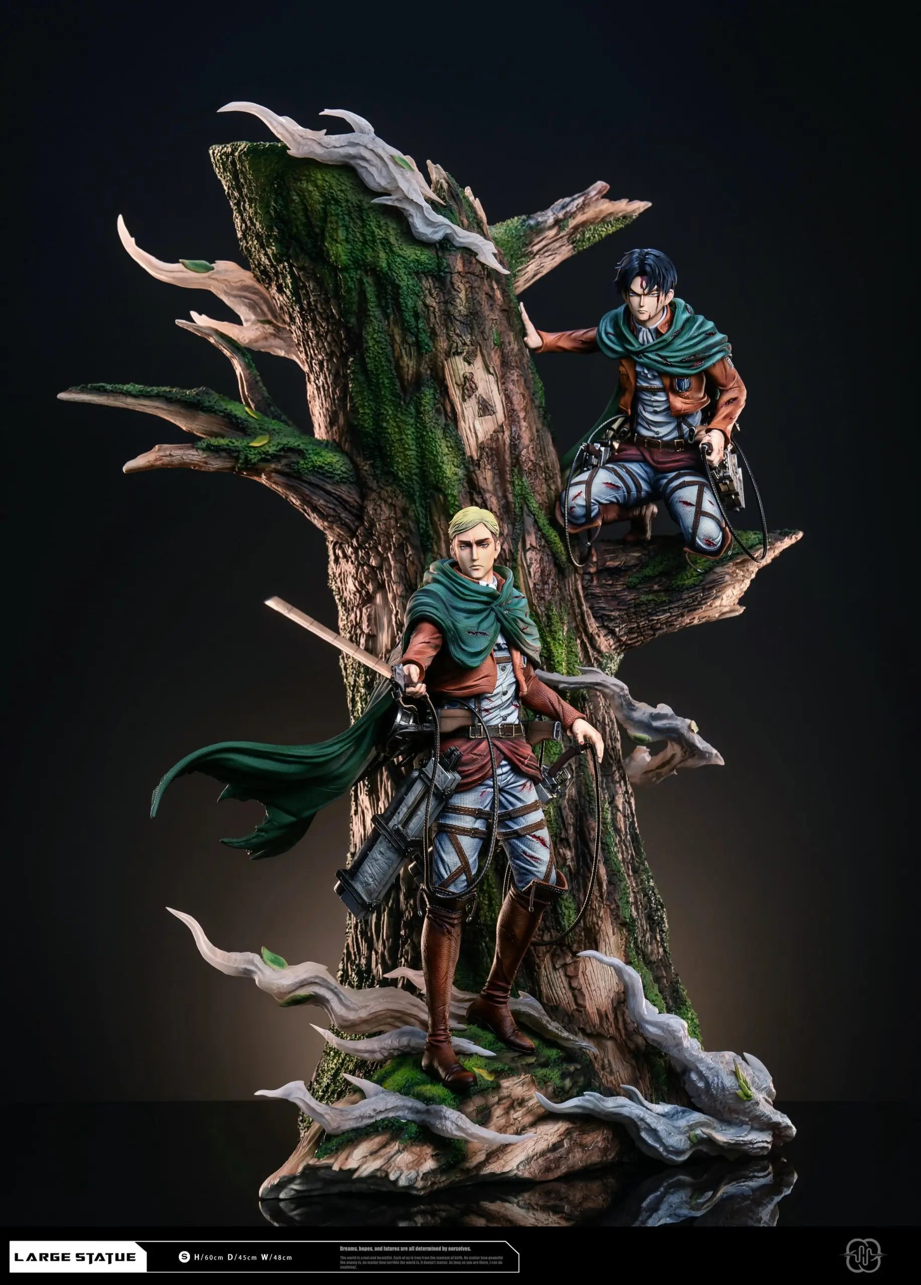 Hertz Studio - Attack On Titan The Sharpest Sword Levi & Erwin