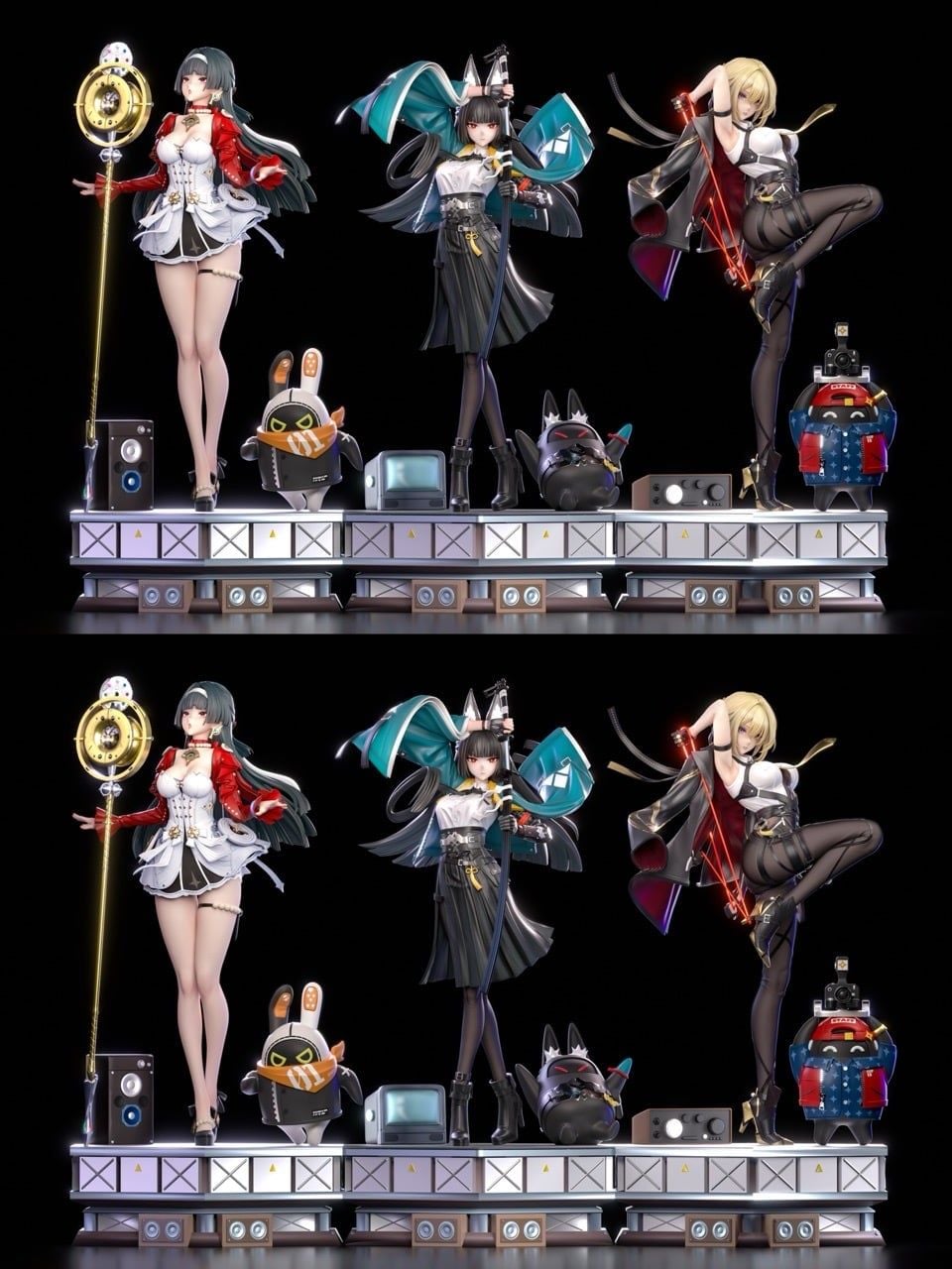 Hakimi Studio - Astra Yao X Hoshimi Miyabi X Evelyn Chevalier Zenless Zone Zero