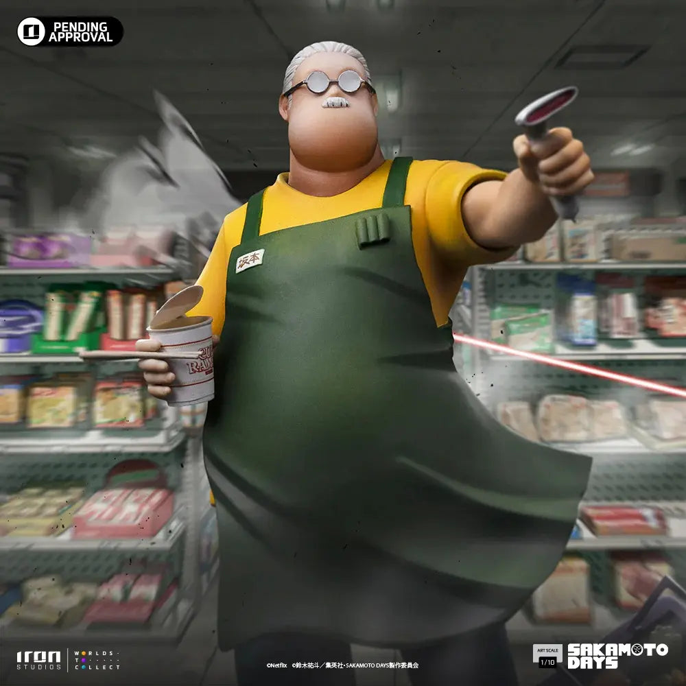 Iron Studio - Sakamoto Days 1/10 Taro Sakamoto Statue NETFX129725-10 NETFX127525-10 (Licensed)