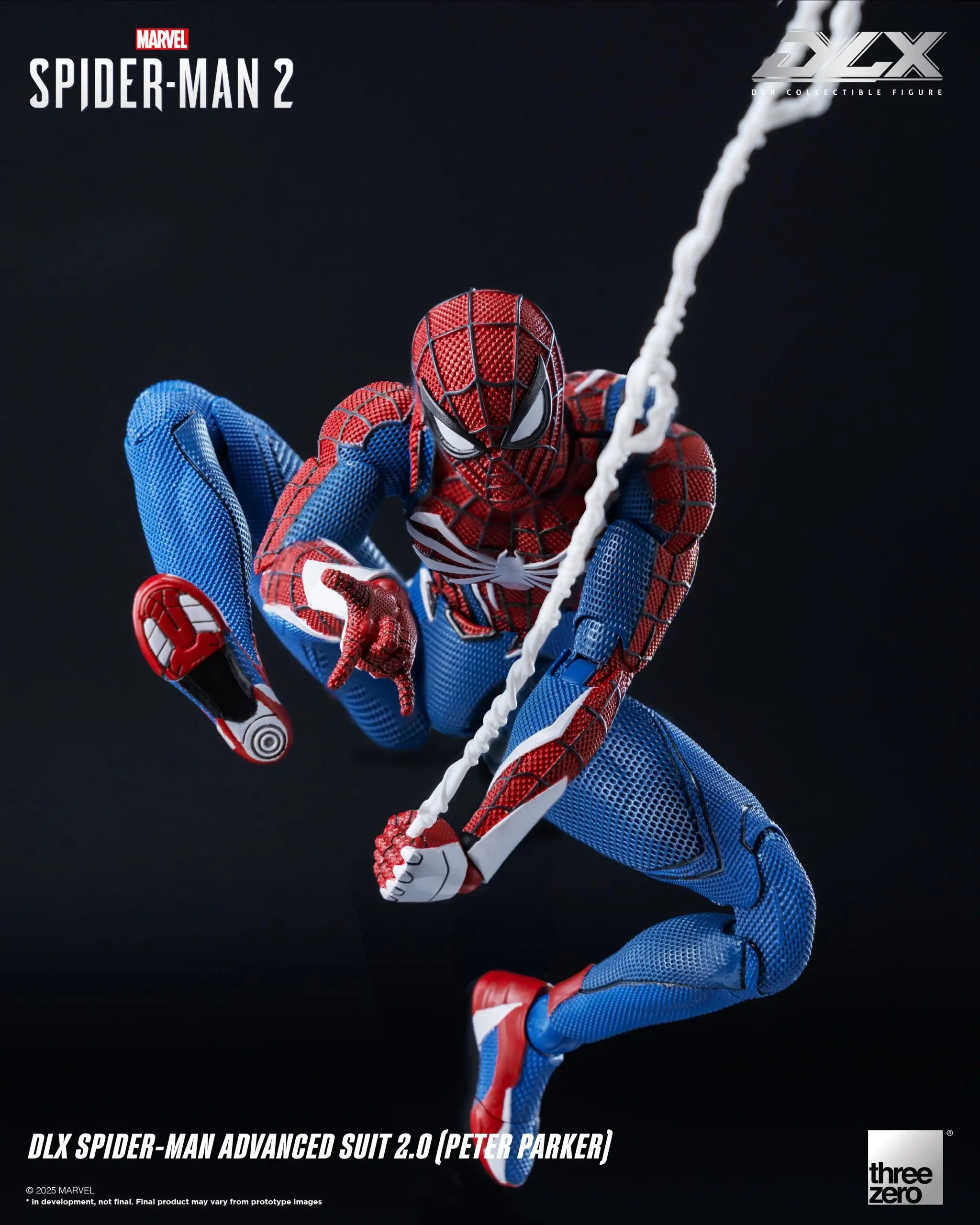 Threezero - Marvel’s Spider-Man 2 DLX Spider-Man Advanced Suit 2.0 (Peter Parker) (Licensed)