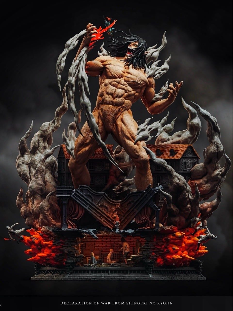 Eren Declaration of War - Attack on Titan - Chikara Studio