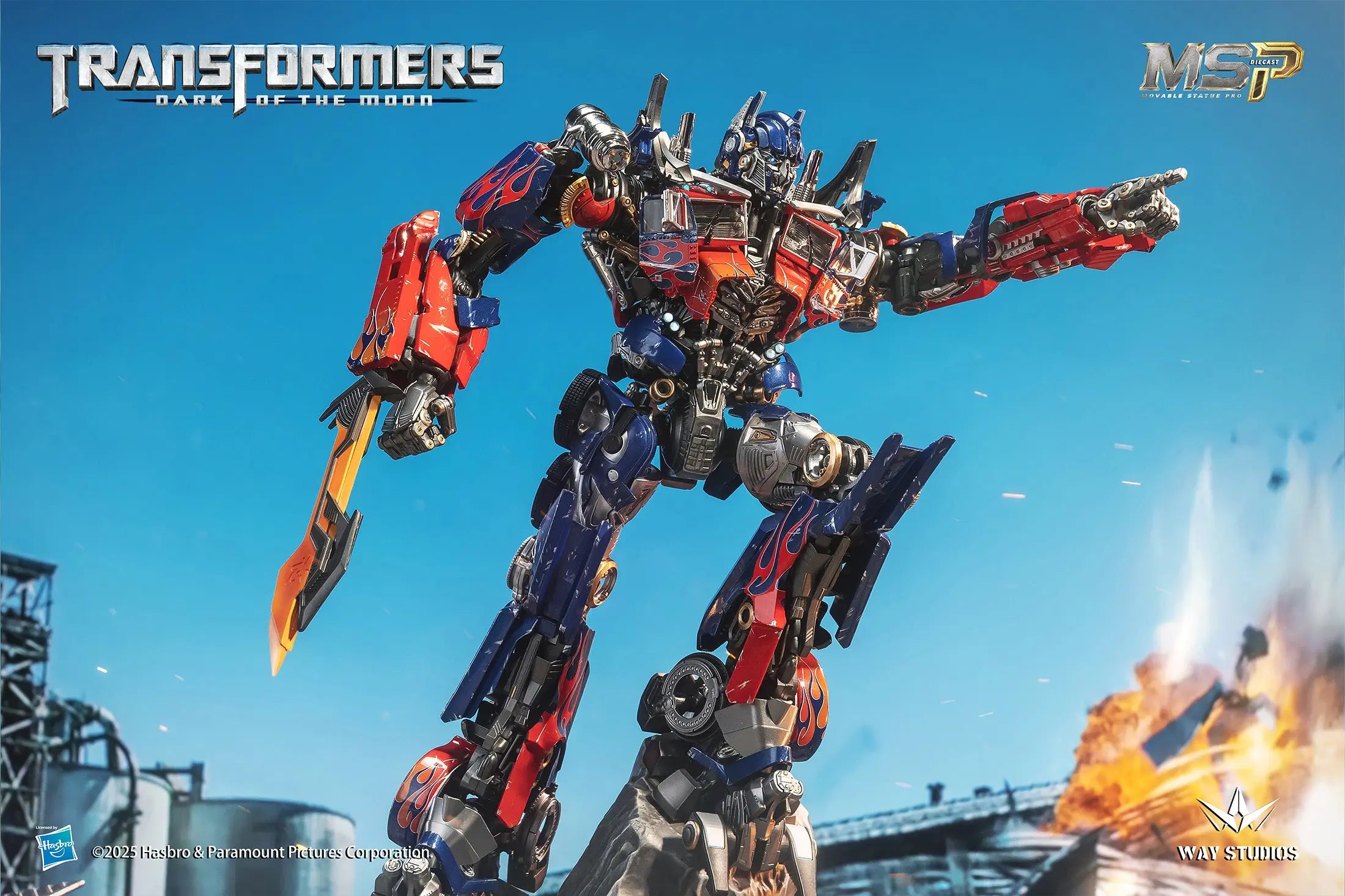 WAY Studio - Transformers: Dark of the Moon MSP Series Optimus Prime (Licensed)