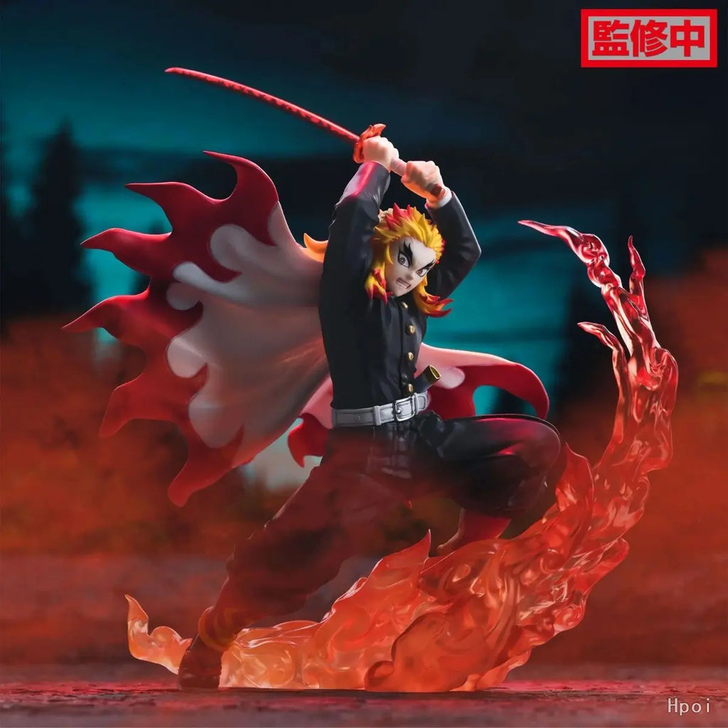 SEGA - Xross Link Anime Demon Slayer: Kimetsu no Yaiba Figure Kyojuro Rengoku & Akaza (Licensed)