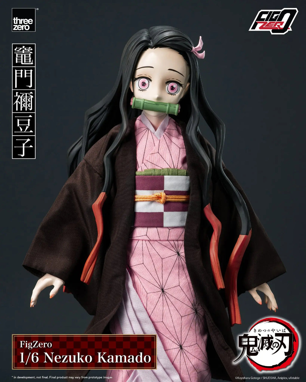 Threezero - Demon Slayer: Kimetsu no Yaiba FigZero 1/6 Nezuko Kamado 3Z06680W0 (Licensed)