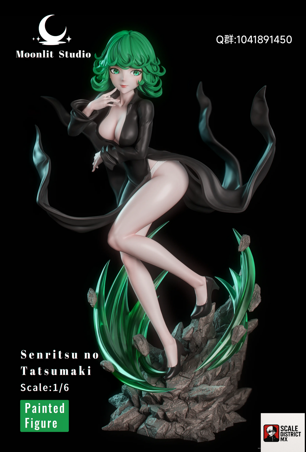 Moonlit Studio - One Punch Man Tornado of Terror Tatsumaki