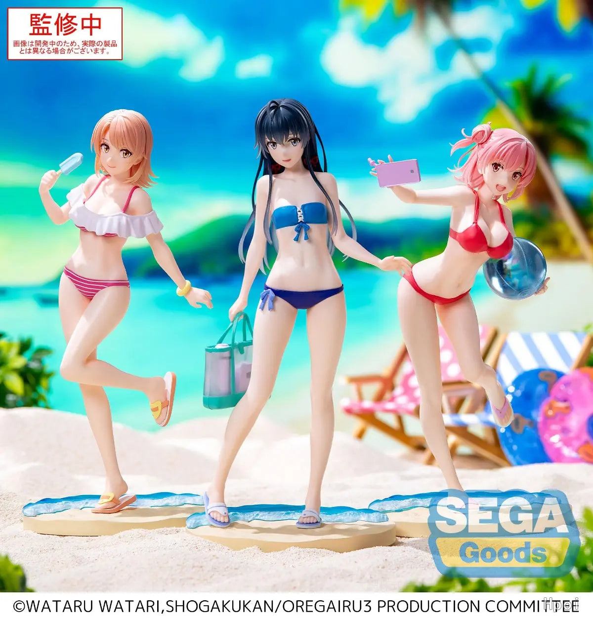 SEGA - Luminasta My Teen Romantic Comedy SNAFU Climax Yukino Yukinoshita & Yui Yuigahama & Iroha Isshiki Midsummer TOKYO BAY (Licensed)