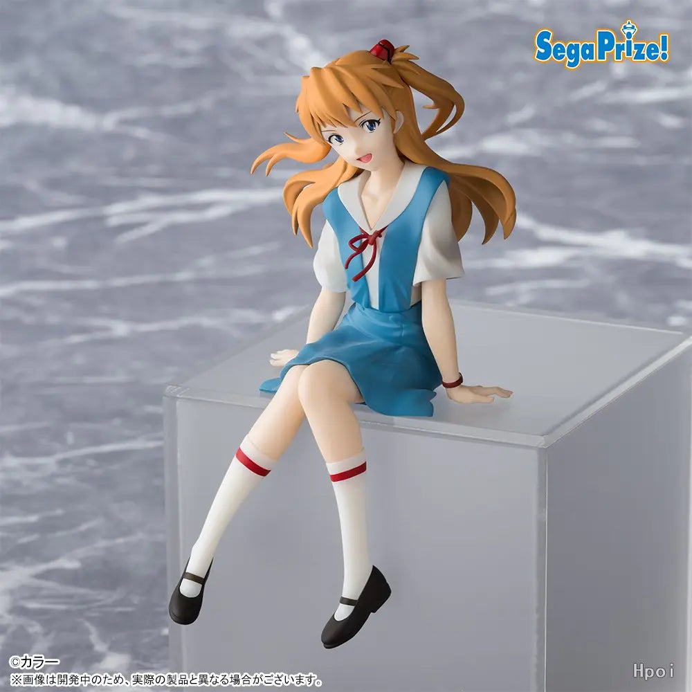 SEGA - fuwa petit Evangelion New Theatrical Edition Chibi Figure Asuka Plug Suit (Licensed)