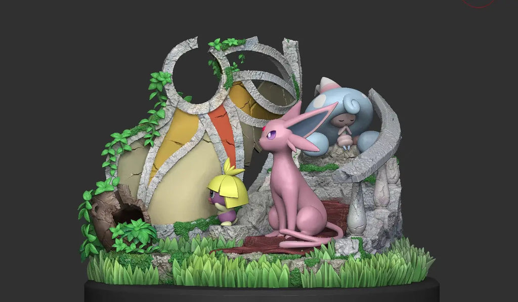 Kipi Studio - Pokémon Eevee Series #7 & #8 Espeon & Umbreon