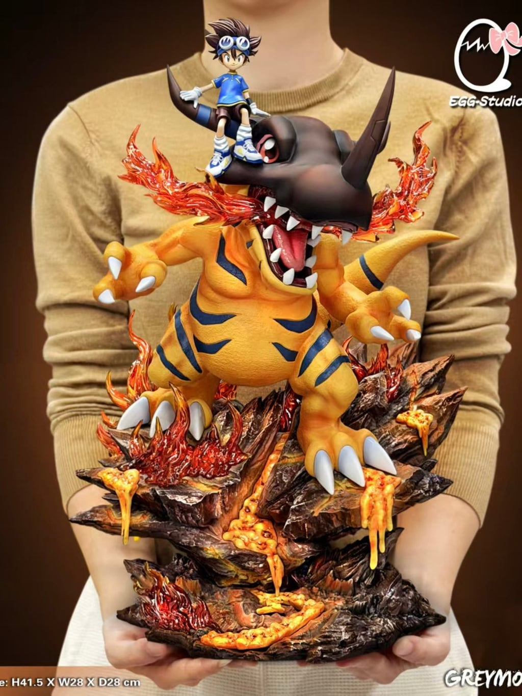 EGG Studio - Yagami Taichi X Greymon Digimon