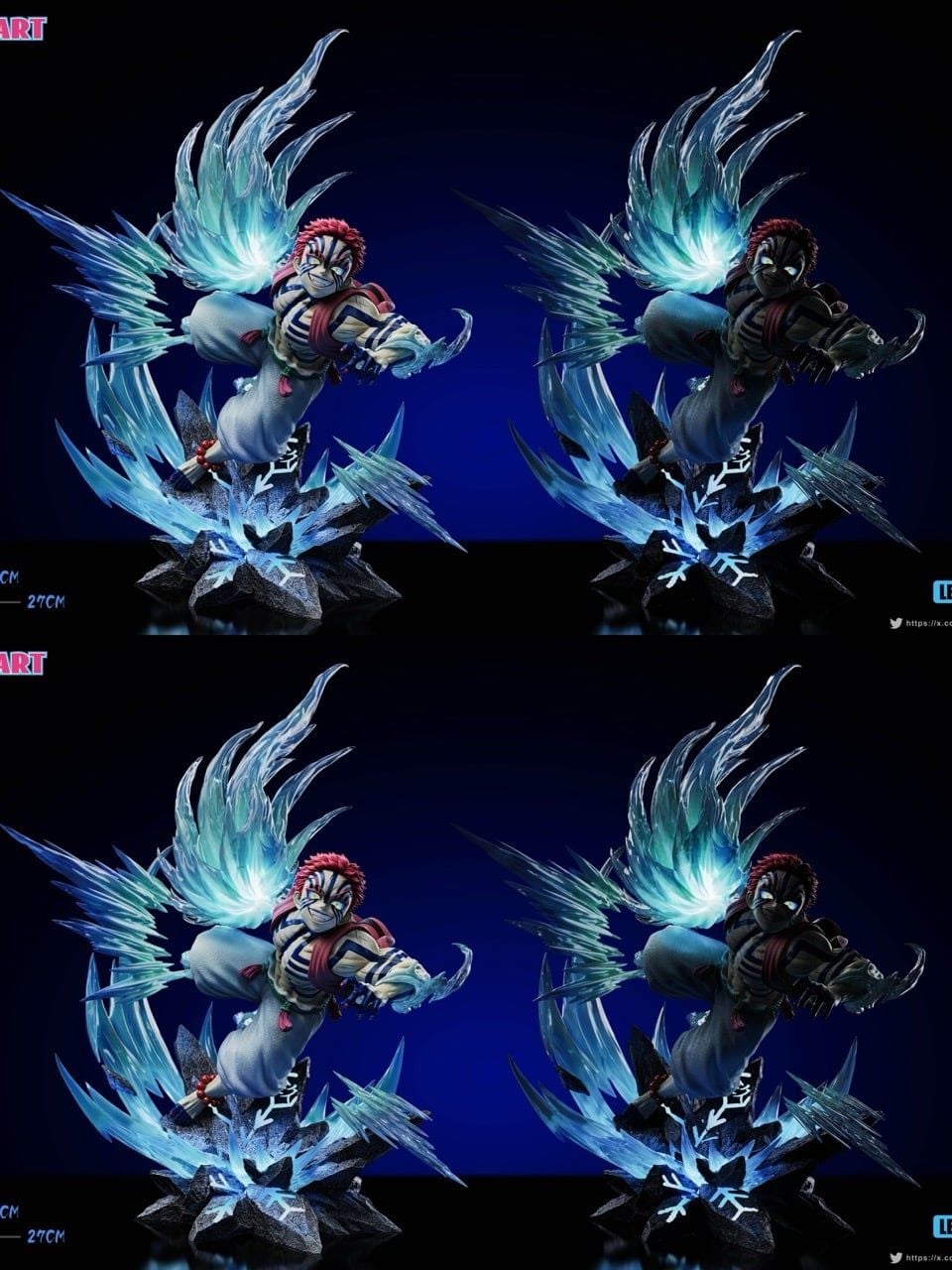 POP.ART Studio - Akaza Demon Slayer