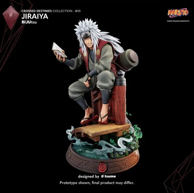 Tsume Studio - NARTUO CROSSED DESTINIES COLLECTION JIRAIYA 1/4 Statue (Licensed)