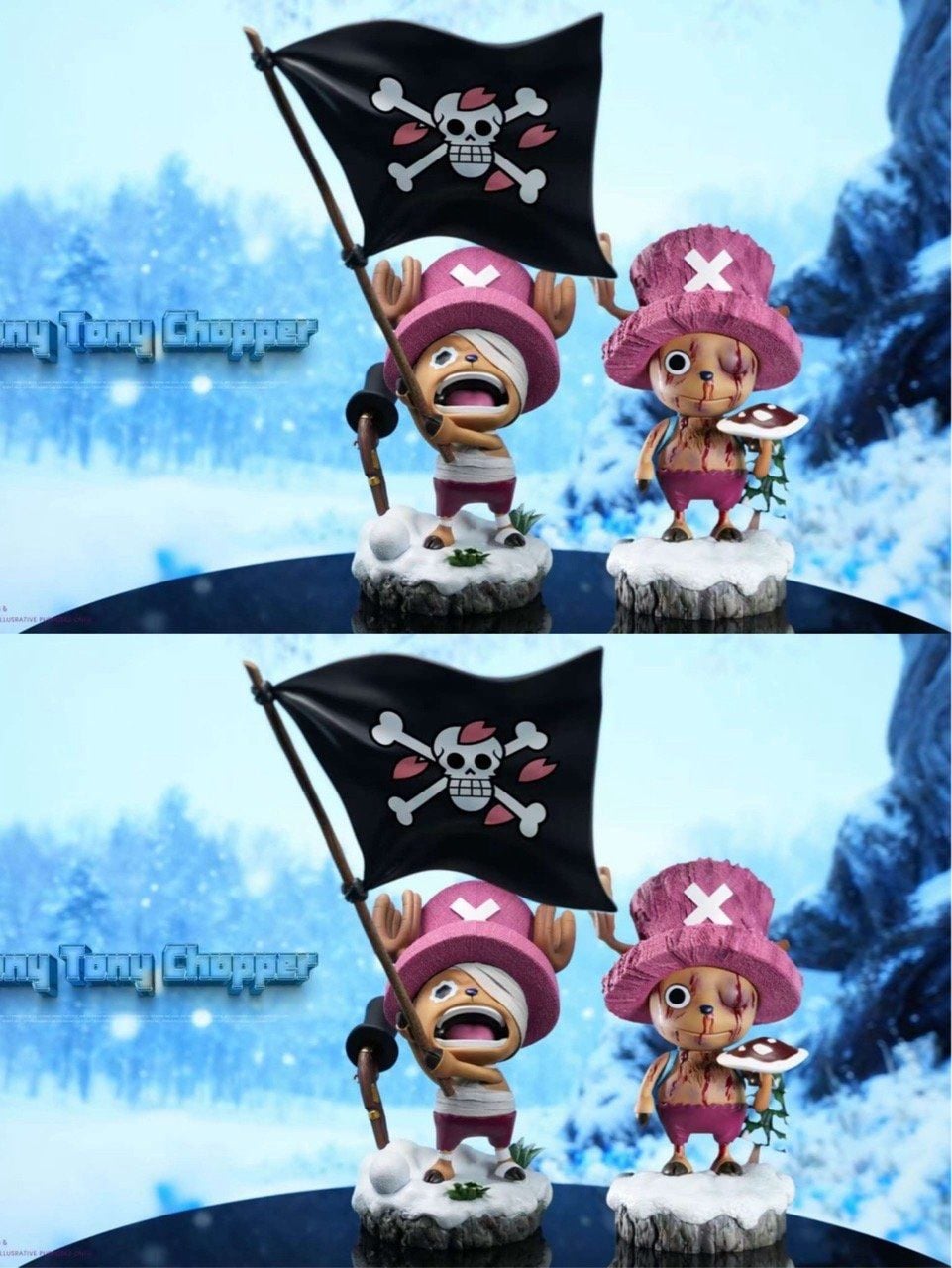 Dream Lab Studio - Famous Scene Series 07X08 Flag-Raising Chopper X Mushroom Chopper One Piece