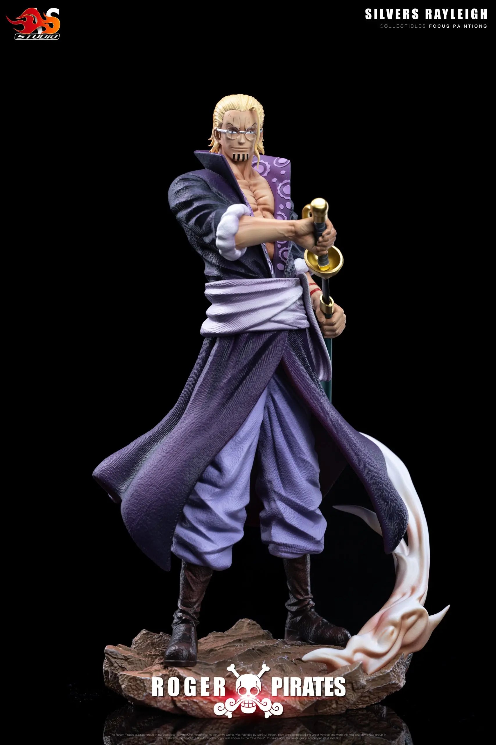As Studio - One Piece Roger Pirates #2 Rayleigh