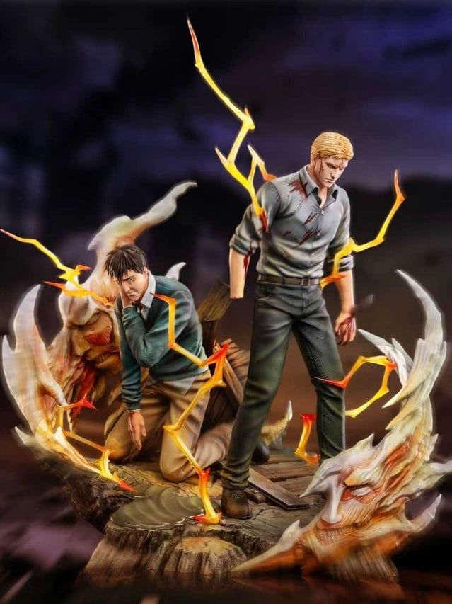 POP.ART Studio - Character Arc #003 Reiner Braun X Bertolt Hoover Attack on Titan