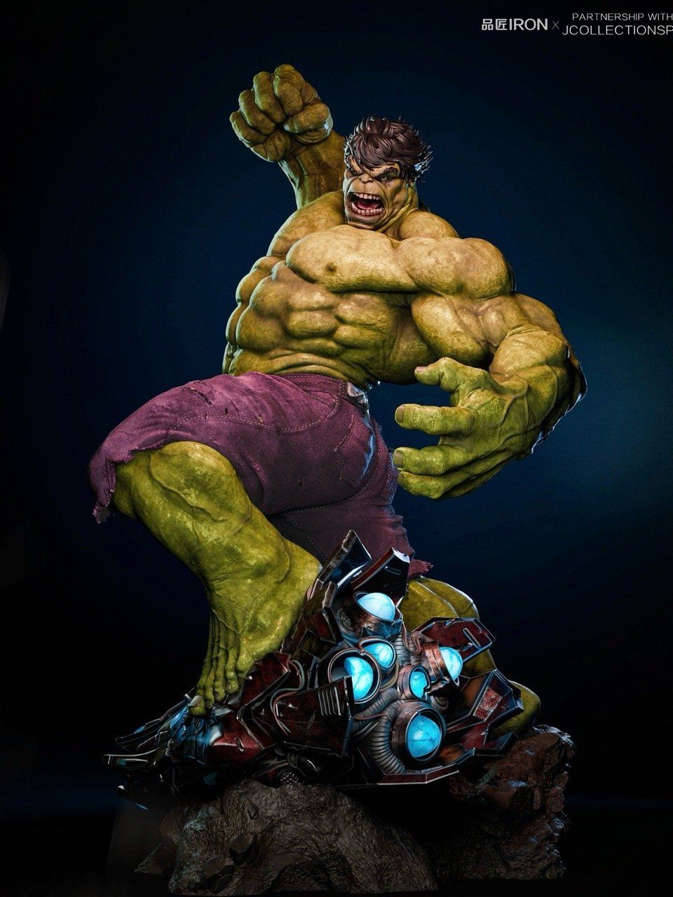 IRON Studio X JCOLLECTIONSPH Studio - MQ066 1/4 Hulk Marvel