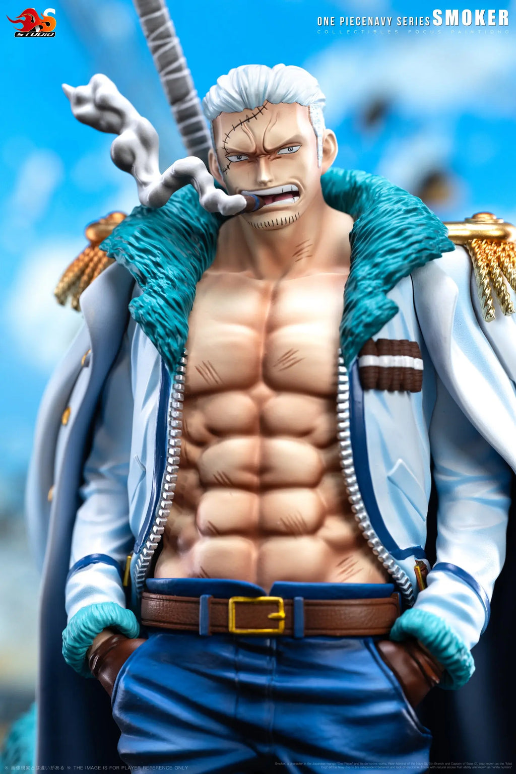 As Studio - One Piece Navy Smoker