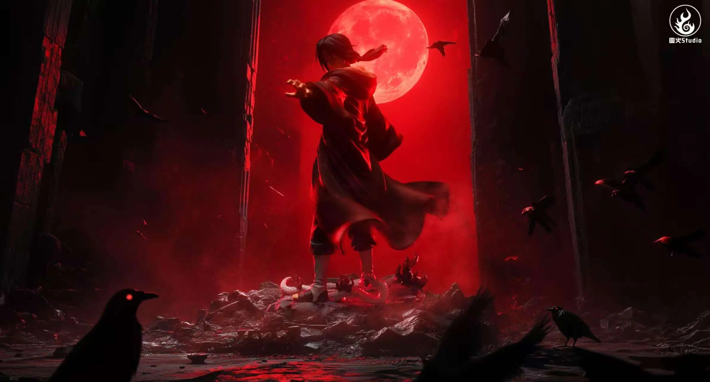 Yuan Huo Studio - Naruto Uchiha Itachi & Uchiha Sasuke