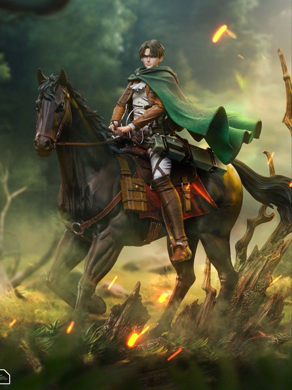 Captain Levi - Attack On Titan - Saoirse Studio