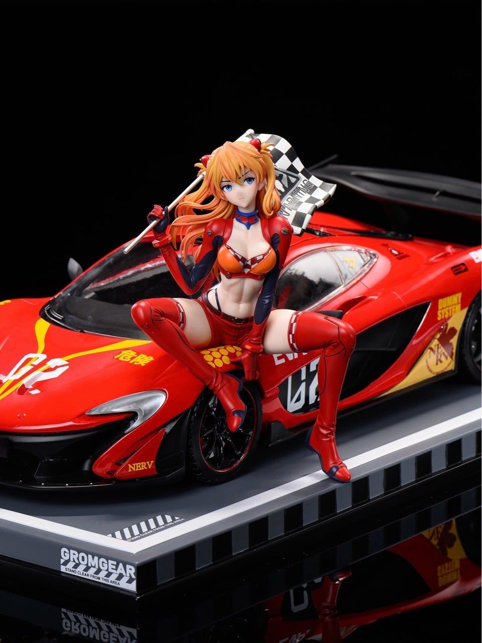 AF Studio - Soryu Asuka Langley McLaren Sports Car Neon Genesis Evangelion
