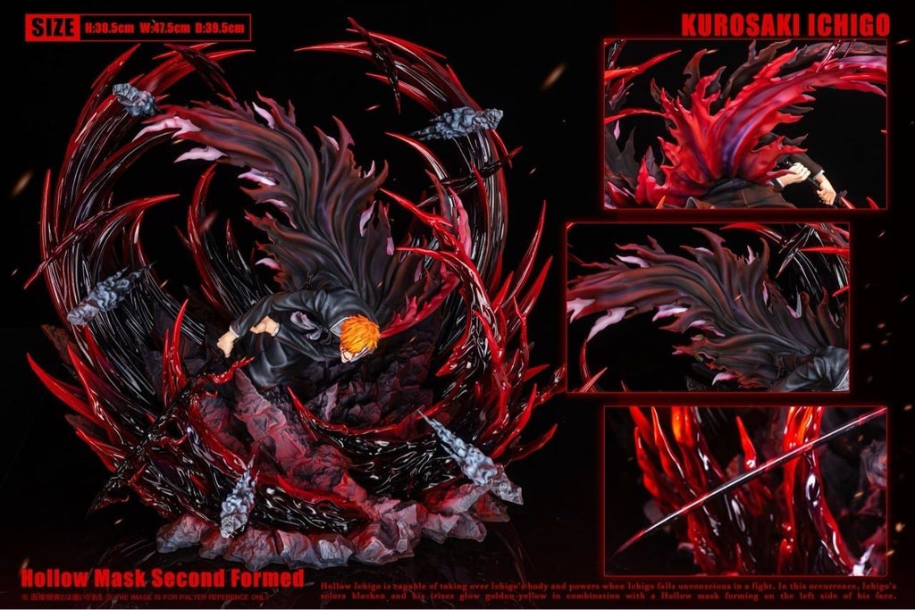 Kurosaki Ichigo Hollow Mask Bleach figura resina