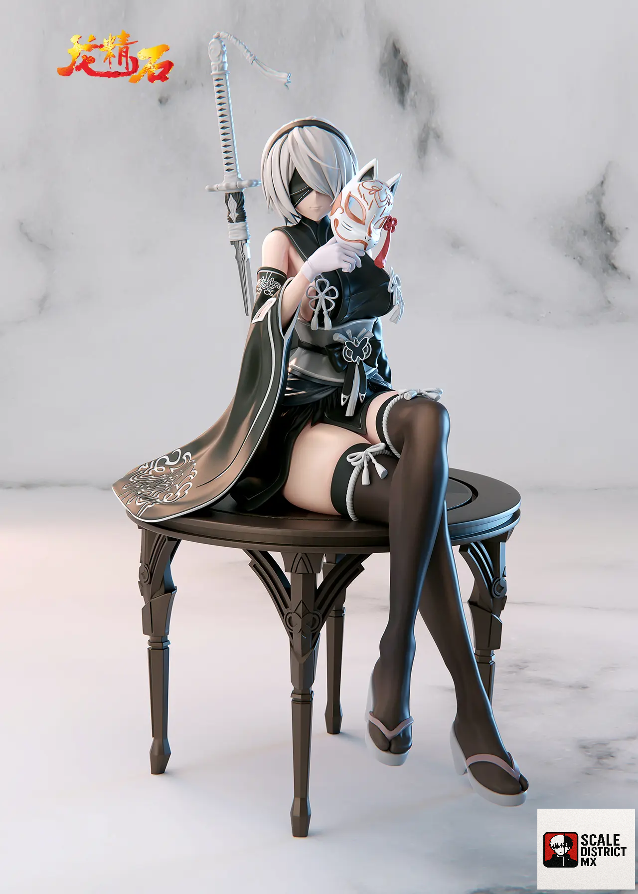 Dragon Stone Studio - NieR Automata Collab 2B & A2