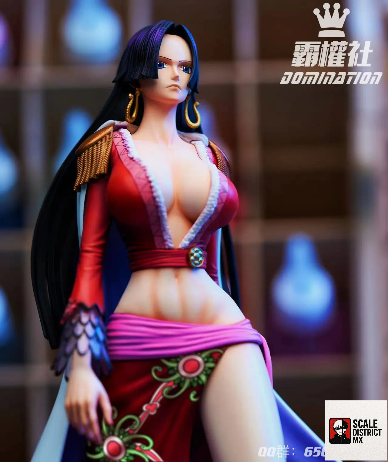 Domination Studio - One Piece Red Boa Hancock + Snack