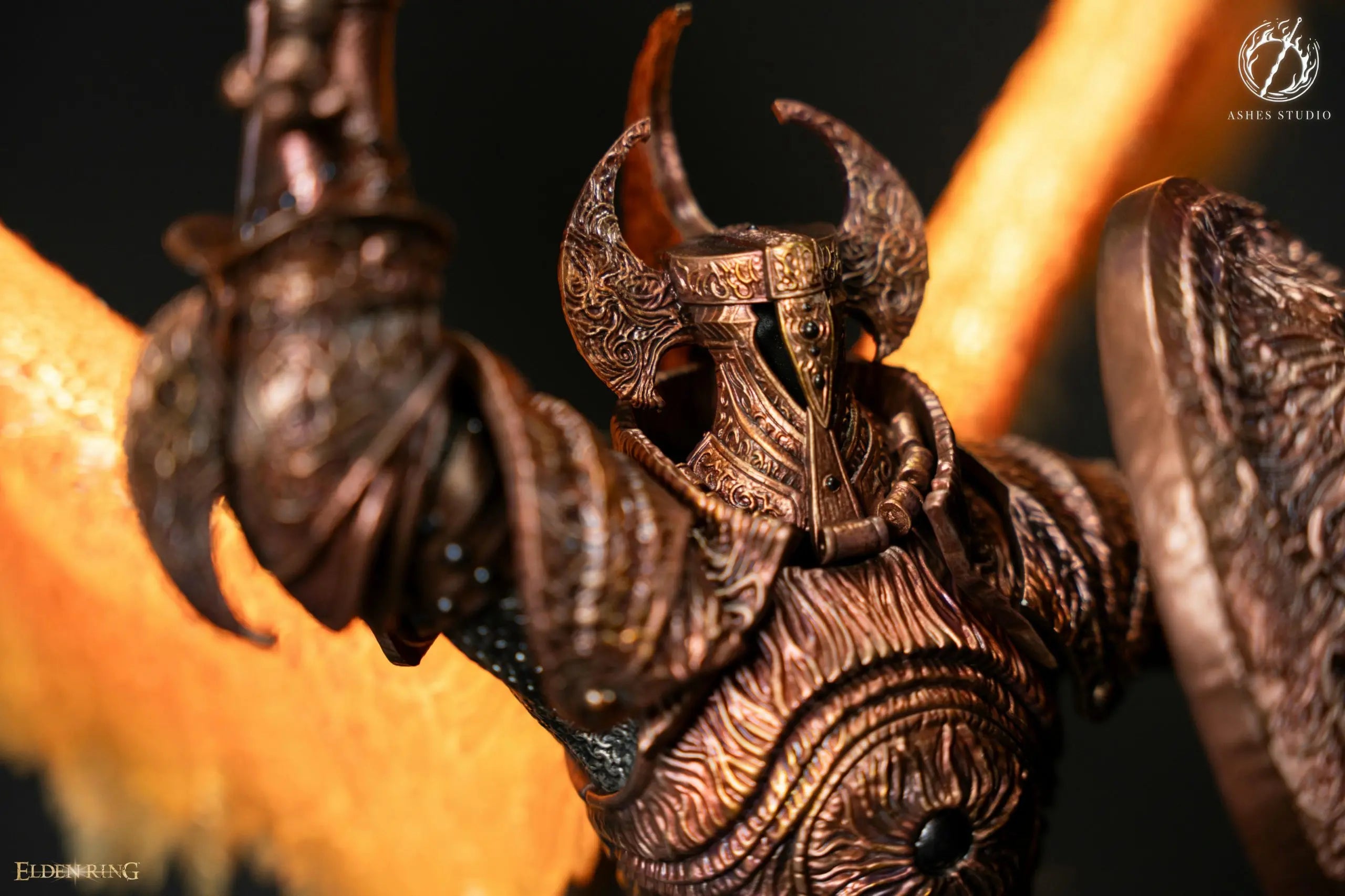 Ashes Studio - Elden Ring Crucible Knight Aspects of the Crucible Wings 2.0 Rengoku Kyojuro