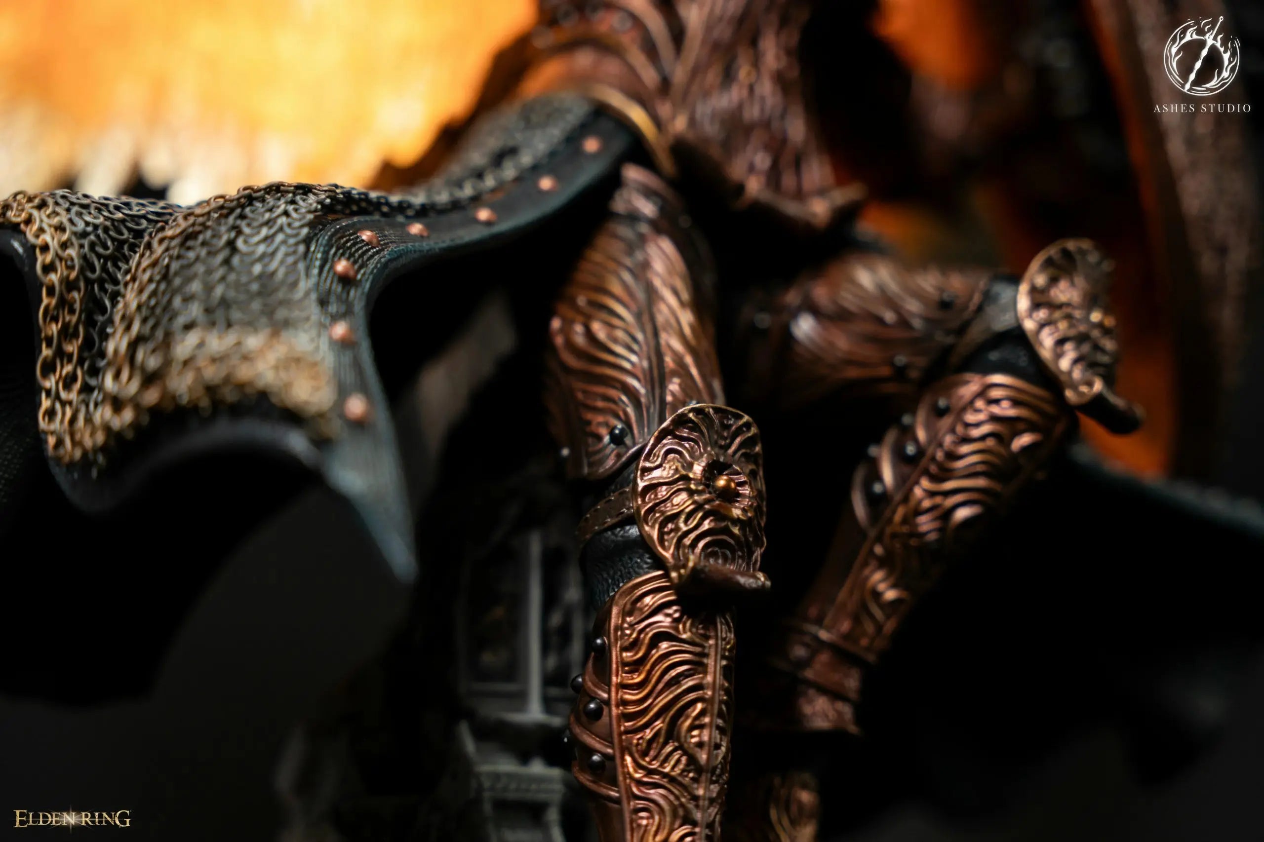 Ashes Studio - Elden Ring Crucible Knight Aspects of the Crucible Wings 2.0 Rengoku Kyojuro