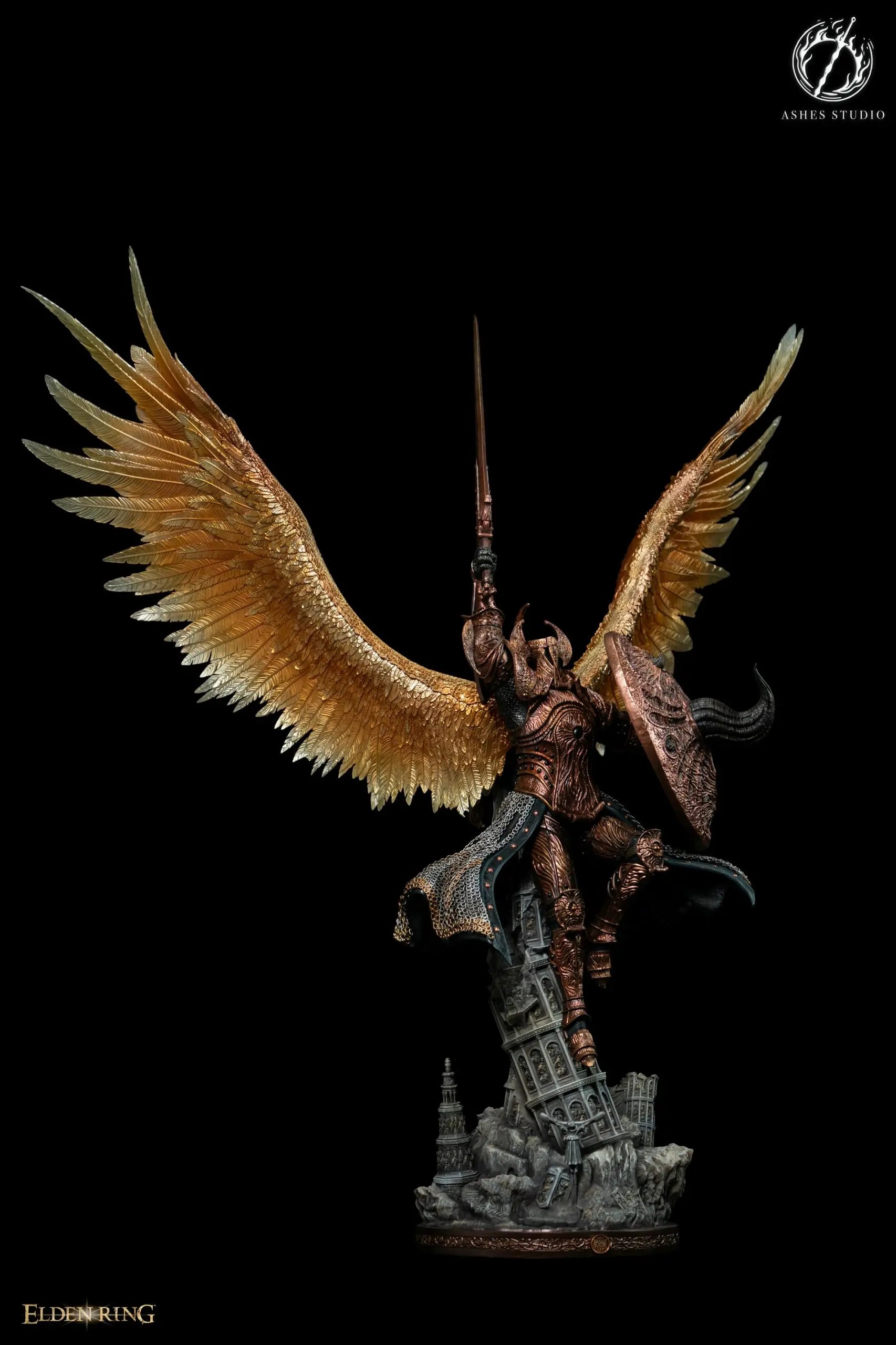 Ashes Studio - Elden Ring Crucible Knight Aspects of the Crucible Wings 2.0 Rengoku Kyojuro