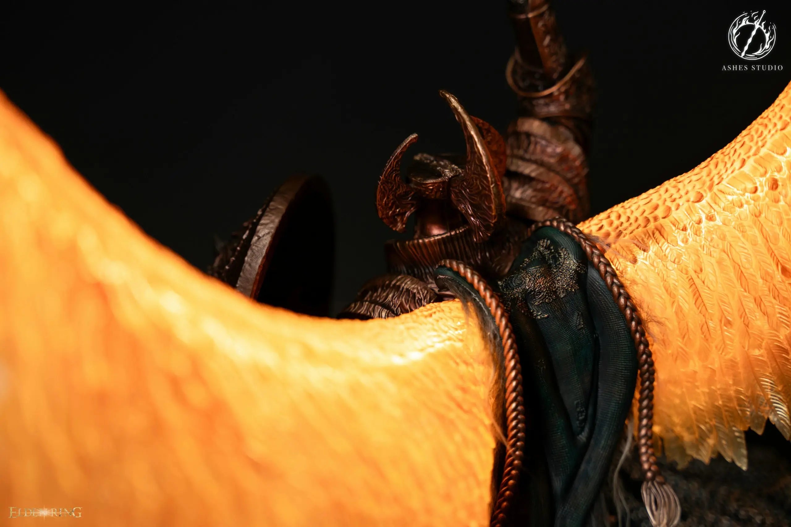 Ashes Studio - Elden Ring Crucible Knight Aspects of the Crucible Wings 2.0 Rengoku Kyojuro