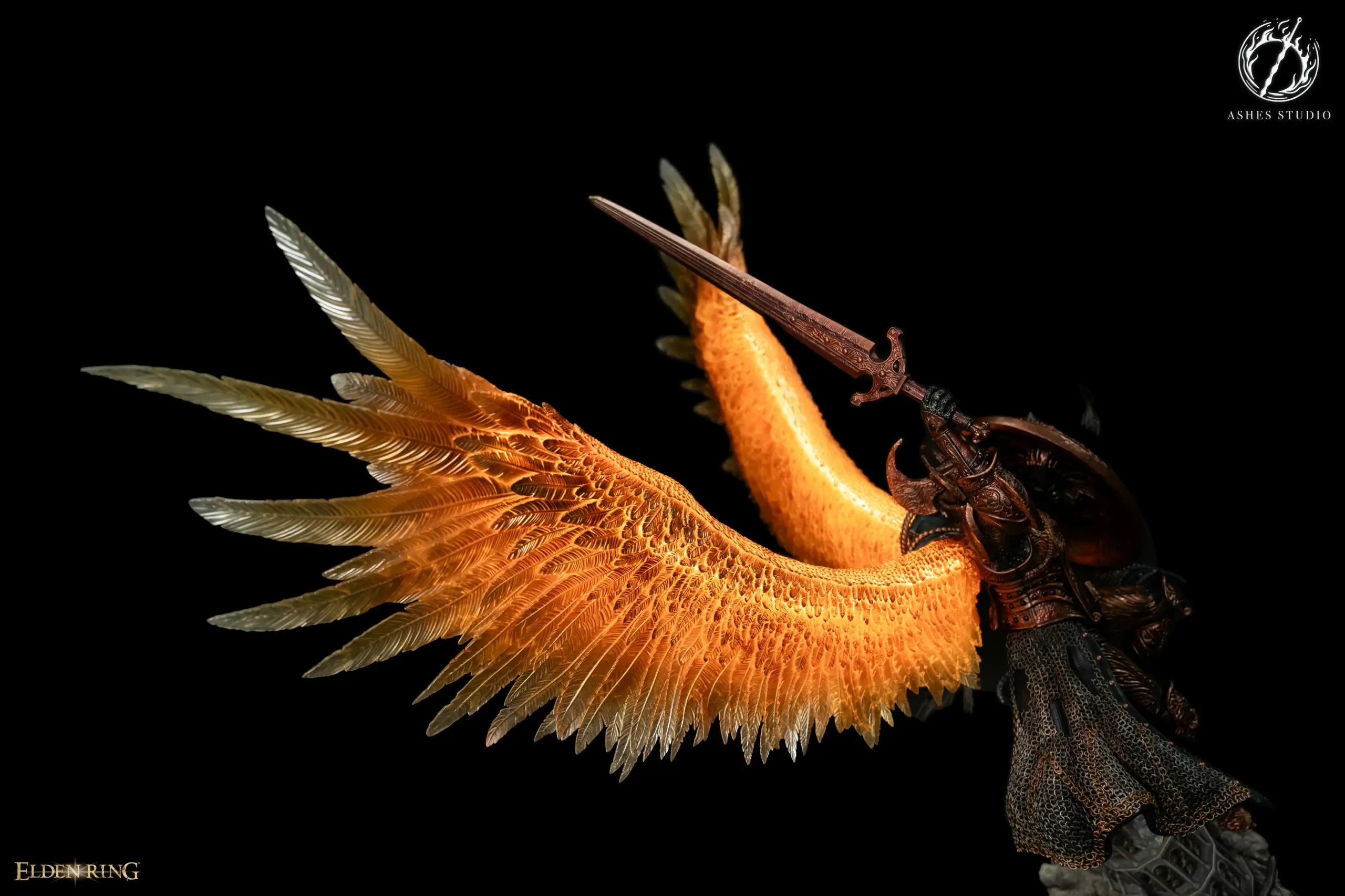 Ashes Studio - Elden Ring Crucible Knight Aspects of the Crucible Wings 2.0 Rengoku Kyojuro