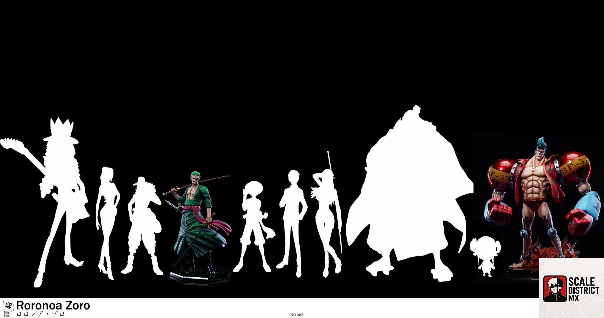 SPADES K Studio - One Piece Straw Hat Pirates Series 02 Roronoa Zoro
